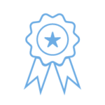 Driven-sm Icon of a medal, to mean driven.