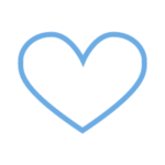 Human-sm Icon of a heart, to mean human.