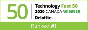 Deloitte First Rank 2020 Deloitte Technology Fast 50