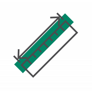 Ruler Icon - teal Ruler Icon - teal