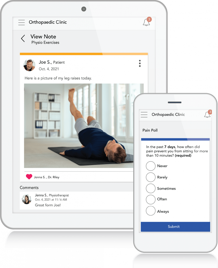 Ortho - Physio Appt Progress & Pain Poll Ortho - Physio Appt Progress & Pain Poll