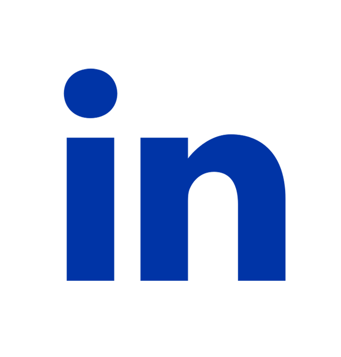 LinkedIn blue logo icon