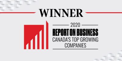 Winner of Canada's Top Growing Companies